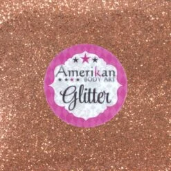 Copper Glitter - Amerikan Body Art ( 8oz ) -Face Painting Supplies Store 0014234 copper glitter amerikan body art 8oz