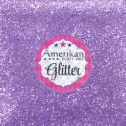 Lavender Glitter - Amerikan Body Art ( 8oz ) -Face Painting Supplies Store 0014291 lavender glitter amerikan body art 8oz