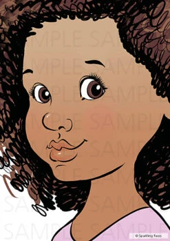 Face Painting Practice Board - Isabelle (Right-handed) -NEW!!!