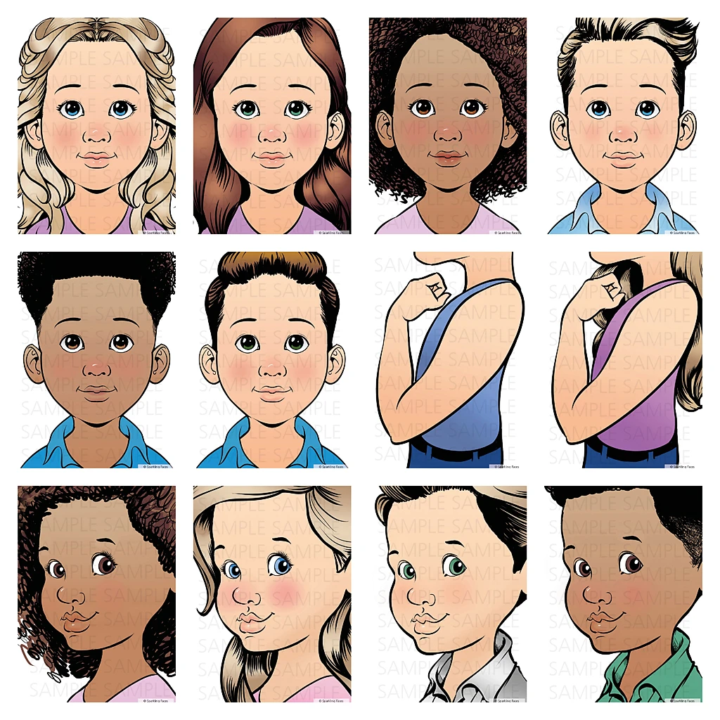 Face Painting Practice Board - Isabelle (Right-handed) -NEW!!! 4 Face Painting Practice Board - Isabelle (Right-handed) -NEW!!! - Image 2