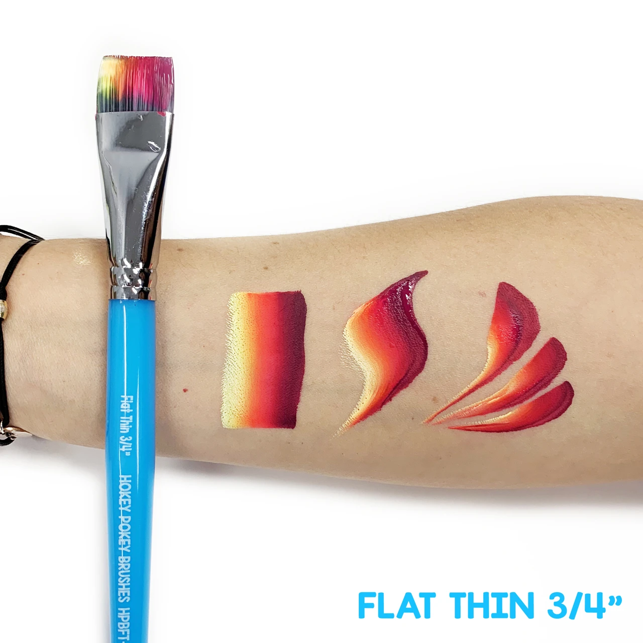 Hokey Pokey Brushes - Flat Thin 3/4 - HPBFT-3/4 5 Hokey Pokey Brushes - Flat Thin 3/4 - HPBFT-3/4 - Image 3