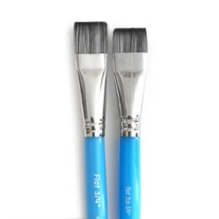 Hokey Pokey Brushes - Flat Thin 3/4 - HPBFT-3/4 14 Hokey Pokey Brushes - Flat Thin 3/4 - HPBFT-3/4 -Face Painting Supplies Store 0014940 hokey pokey brushes flat thin 34 hpbft 34