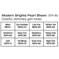 Ben Nye Studio Color Modern Brights Pearl Sheen Palette (STP-85) -Face Painting Supplies Store 0015152 ben nye studio color modern brights pearl sheen palette stp 85