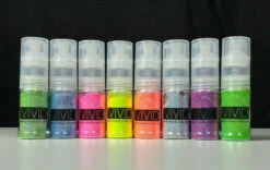 Vivid Glitter Fine Mist Pump Spray - Tangerine UV (14ml) -Face Painting Supplies Store 0015239 vivid glitter fine mist pump spray tangerine uv 14ml