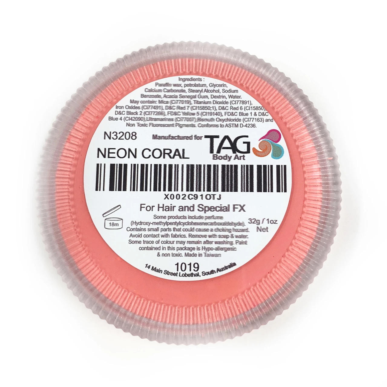 TAG - Neon Coral - 32g (SFX) 5 TAG - Neon Coral - 32g (SFX) - Image 3