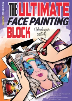 Sparkling Faces - The Ultimate Face Painting Block - Children's Edition