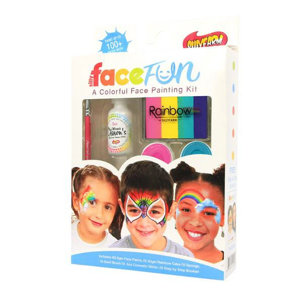 Silly Farm - Face Fun Painting Kit - Carnival 4 Silly Farm - Face Fun Painting Kit - Carnival - Image 2