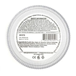Global - Essential - White - 90g -Face Painting Supplies Store 0015938 global essential white 90g