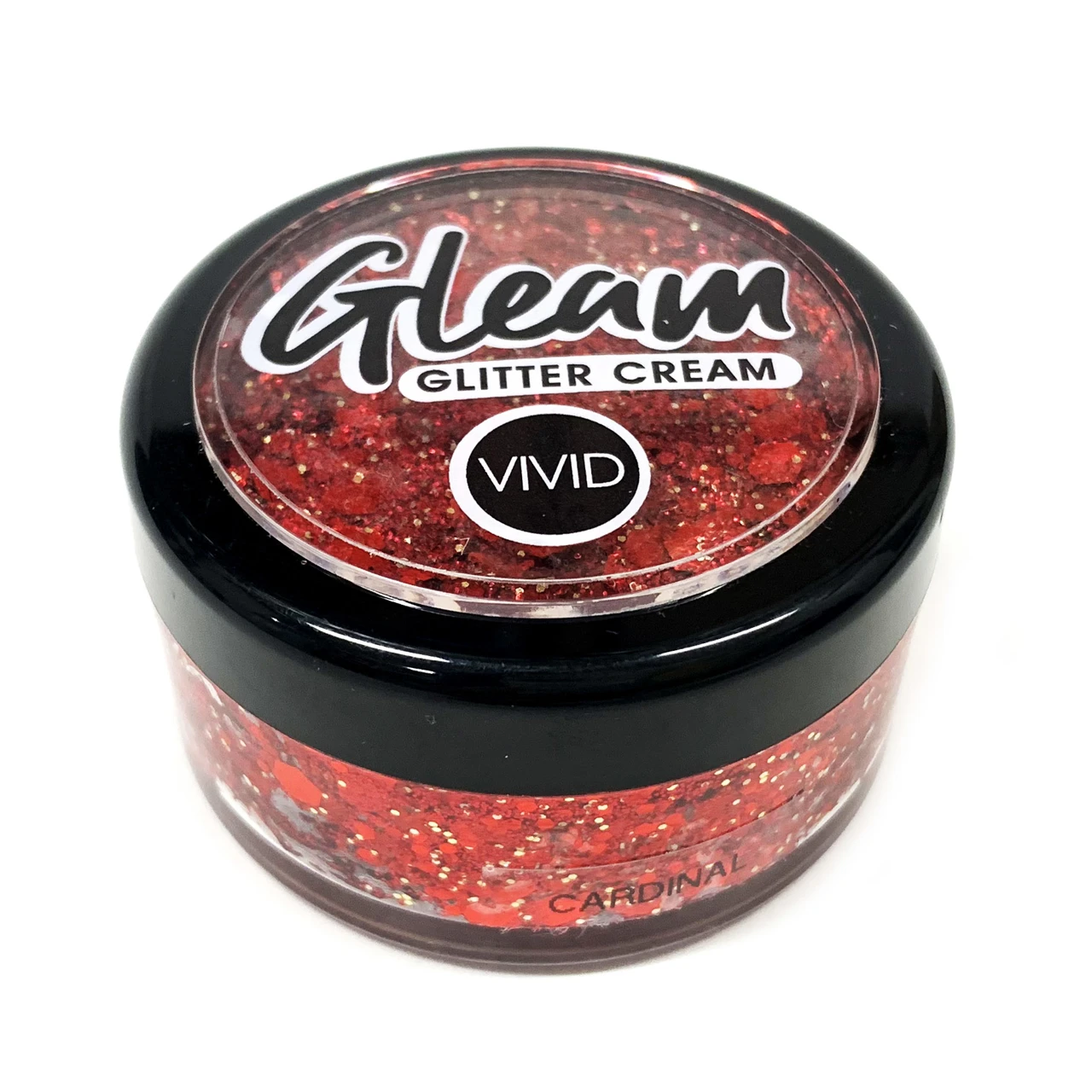 Vivid Glitter Cream - Gleam Cardinal (25 G) 3 Vivid Glitter Cream - Gleam Cardinal (25 G)