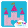Dream Castle Glitter Tattoo Stencil - HP-59 (5pc Pack) -Face Painting Supplies Store 0017024 dream castle glitter tattoo stencil hp 59 5pc pack