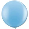 Qualatex 3FT Round - Pale Blue Balloon (2/bag) -Face Painting Supplies Store 0017340 qualatex 3ft round pale blue balloon 2bag