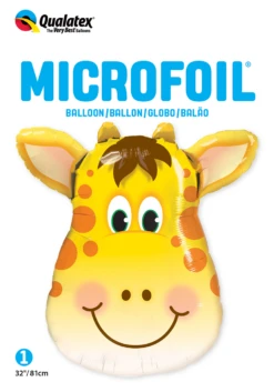 32" Jolly Giraffe Foil Balloon (1pc)