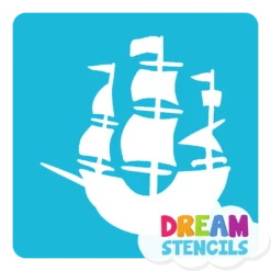 Ship Glitter Tattoo Stencil - HP-151 (5pc Pack) -Face Painting Supplies Store 0017815 ship glitter tattoo stencil hp 5pc pack