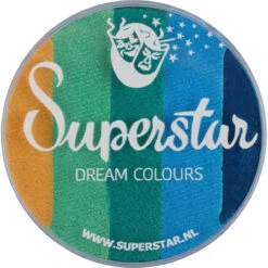 Superstar Dream Colors Emerald Face And Body Paint - 45 Gram (905)