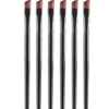Small Angled Eyebrow Brush Set - 6pc -Face Painting Supplies Store 0018680 small angled eyebrow brush set 6pc