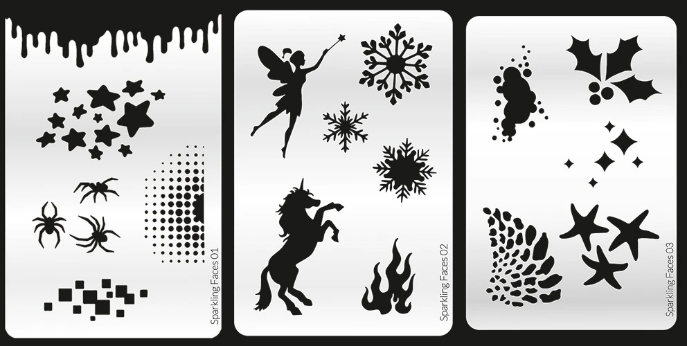 Sparkling Faces - The Ultimate Face Painting Guide - Colorful & Fun Designs By Elodie Ternois 5 Sparkling Faces - The Ultimate Face Painting Guide - Colorful & Fun Designs By Elodie Ternois - Image 3