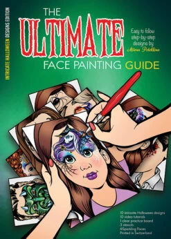 Sparkling Faces - The Ultimate Face Painting Guide - Intricate Halloween Designs By Milena Potekhina