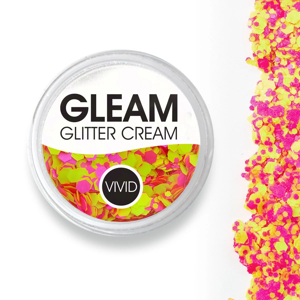Vivid Glitter Cream - Gleam Antigravity -UV (25g) 3 Vivid Glitter Cream - Gleam Antigravity -UV (25g)
