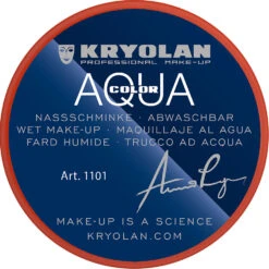 Kryolan Aquacolor Face Paint - Orange 288 (8 Ml)