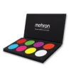 Mehron Paradise Makeup AQ Neon UV Glow 8 Color Palette -Face Painting Supplies Store 0020555 mehron paradise makeup aq neon uv glow 8 color palette