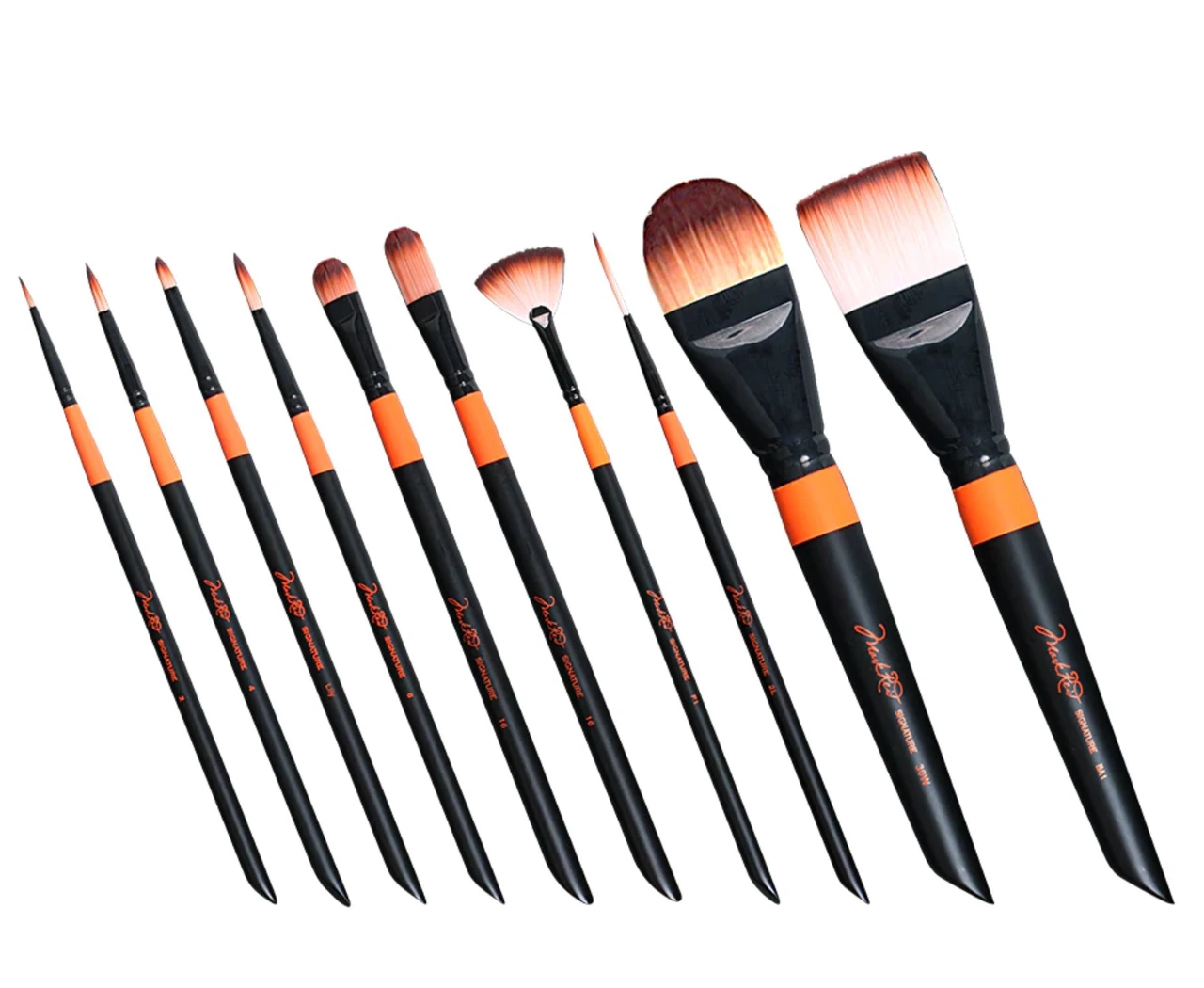 Mark Reid™ Signature Brush - #2 Round 1" Long Hair Bristles - 2L 4 Mark Reid™ Signature Brush - #2 Round 1" Long Hair Bristles - 2L - Image 2