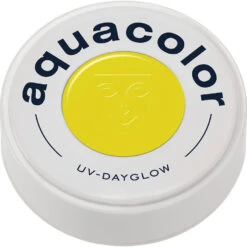 Face Painting Supplies Store -Face Painting Supplies Store 0021174 kryolan aquacolor cosmetic grade uv dayglow face paint yellow 30 ml