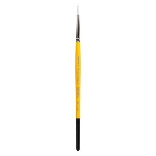 KingArt 7950 Round White Nylon Brush - #4 5 KingArt 7950 Round White Nylon Brush - #4 - Image 3