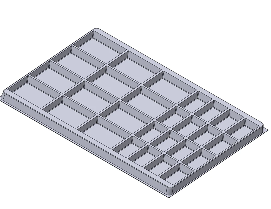 NEW Art Factory Rainbow Insert For Snap Case (9.5"x12" For Custom Made Cake) 4 NEW Art Factory Rainbow Insert For Snap Case (9.5"x12" For Custom Made Cake) - Image 2