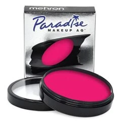 Mehron Paradise Neon UV Pink Face Paint - Intergalactic (40g) -Face Painting Supplies Store 0021567 mehron paradise neon uv pink face paint intergalactic 40g