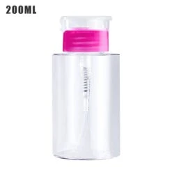 Empty Pump Bottle (Dispenser) For Alcohol Or Acetone 200ml