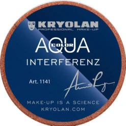 Kryolan Aquacolor Interferenz Face Paint 1141 Cooper G (8 Ml)