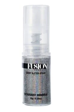 Fusion Body Art - Stardust Shimmer - Holographic Silver Glitter (10g)