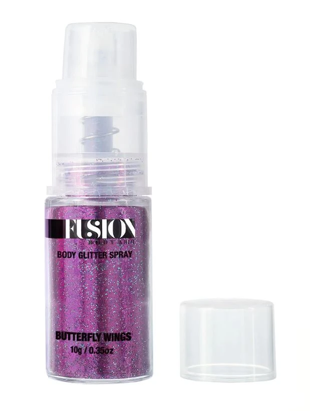 Fusion Body Art - Butterfly Wings - Holographic Purple Glitter (10g) 4 Fusion Body Art - Butterfly Wings - Holographic Purple Glitter (10g) - Image 2
