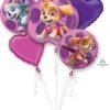 Anagram Balloon Bouquet - Paw Patrol Skye And Everest (5 Pc) -Face Painting Supplies Store 0022574 balloon bouquet paw patrol skye and everest 5 pc