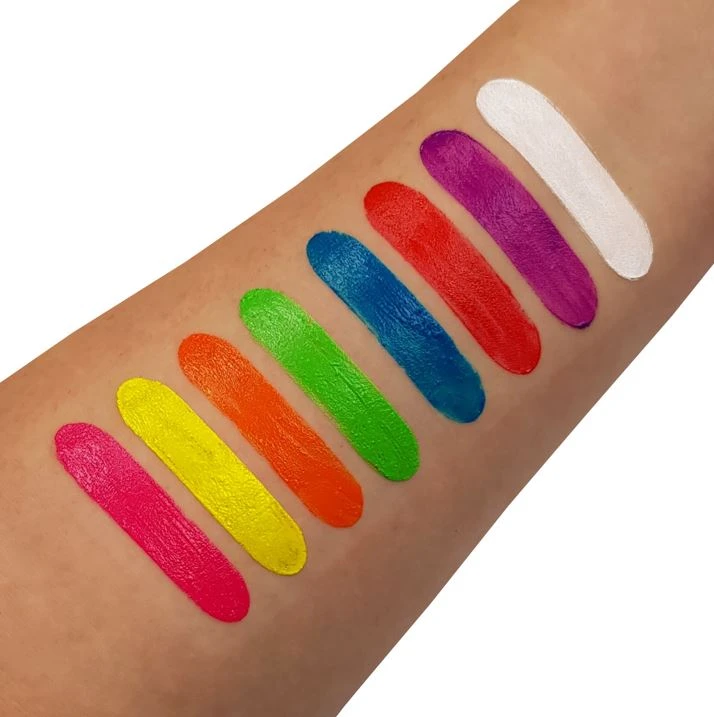 Moon Glow - Neon UV Body Crayons - Intense Orange (3.5g) 4 Moon Glow - Neon UV Body Crayons - Intense Orange (3.5g) - Image 2