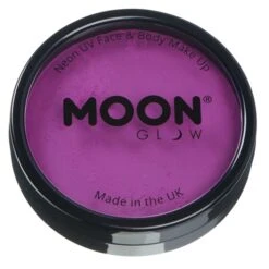 Moon Glow Neon UV - Pro Face Paint Cake - Purple (36g)