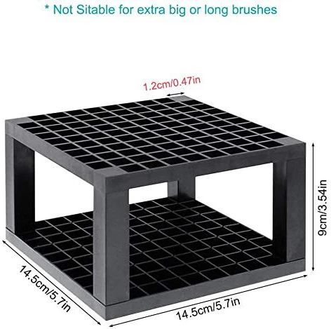 King Art Artist's Organizer - 96 Hole Plastic Brush Holder #903 4 King Art Artist's Organizer - 96 Hole Plastic Brush Holder #903 - Image 2