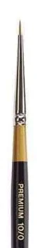 KingArt Original Gold 9650 Premium Golden Taklon - Spotter Round Brush -10/0