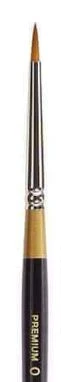KingArt Original Gold 9650 Premium Golden Taklon - Spotter Round Brush - 0