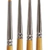 KingArt Original Premium Golden Taklon 9650 - Spotter Brushes - Set Of 4 (B-015) 1 KingArt Original Premium Golden Taklon 9650 - Spotter Brushes - Set Of 4 (B-015) -Face Painting Supplies Store 0023211 kingart original premium golden taklon 9650 spotter brushes set of 4 b 015