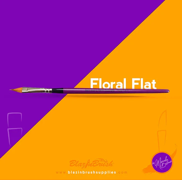 Blazin Brush By Marcela Bustamante - Flora Flat #6 5 Blazin Brush By Marcela Bustamante - Flora Flat #6 - Image 3