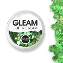 Vivid Glitter Cream - Gleam Evergreen UV (25g)