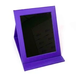 Purple Folding Mirror (22cm X 18cm) -Face Painting Supplies Store 0023870 purple folding mirror 22cm x 18cm