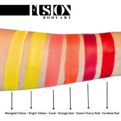 Fusion - Sweet Cherry Red 32g 9 Fusion - Sweet Cherry Red 32g -Face Painting Supplies Store 0023961 fusion sweet cherry red 32g