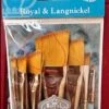 R&L - Aqualon Angular Brush Set (RAQUA-301) 7pc *Issues -Face Painting Supplies Store 0023974 rl aqualon angular brush set raqua 301 7pc issues