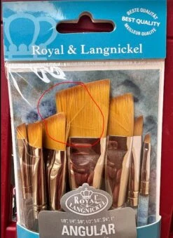 R&L - Aqualon Angular Brush Set (RAQUA-301) 7pc *Issues