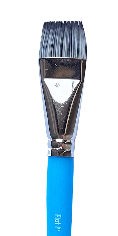 Hokey Pokey Brushes - Flat 1" - HPBF-1 3 Hokey Pokey Brushes - Flat 1" - HPBF-1