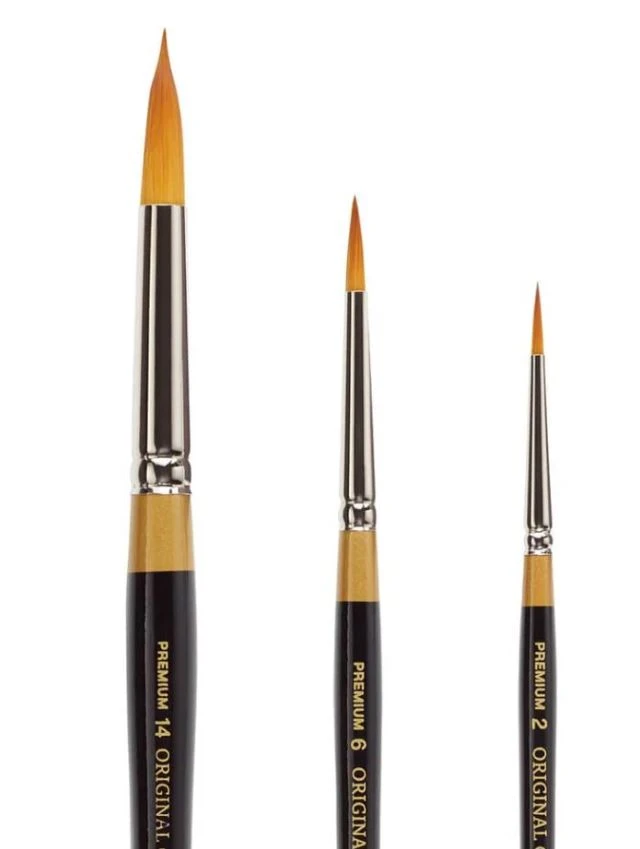 KingArt Original Gold 9430 - Premium Golden Taklon - Floral Round Petal - 6 4 KingArt Original Gold 9430 - Premium Golden Taklon - Floral Round Petal - 6 - Image 2