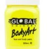 Global Colours UV Face & Body Art Liquid Paint - Neon Yellow 200 Ml 2 Global Colours UV Face & Body Art Liquid Paint - Neon Yellow 200 Ml -Face Painting Supplies Store 0024433 global colours uv face body art liquid paint neon yellow 200 ml
