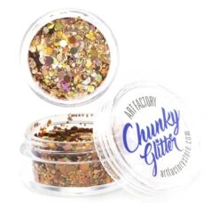 Art Factory Chunky Glitter Loose - Gold Digger - 30ml